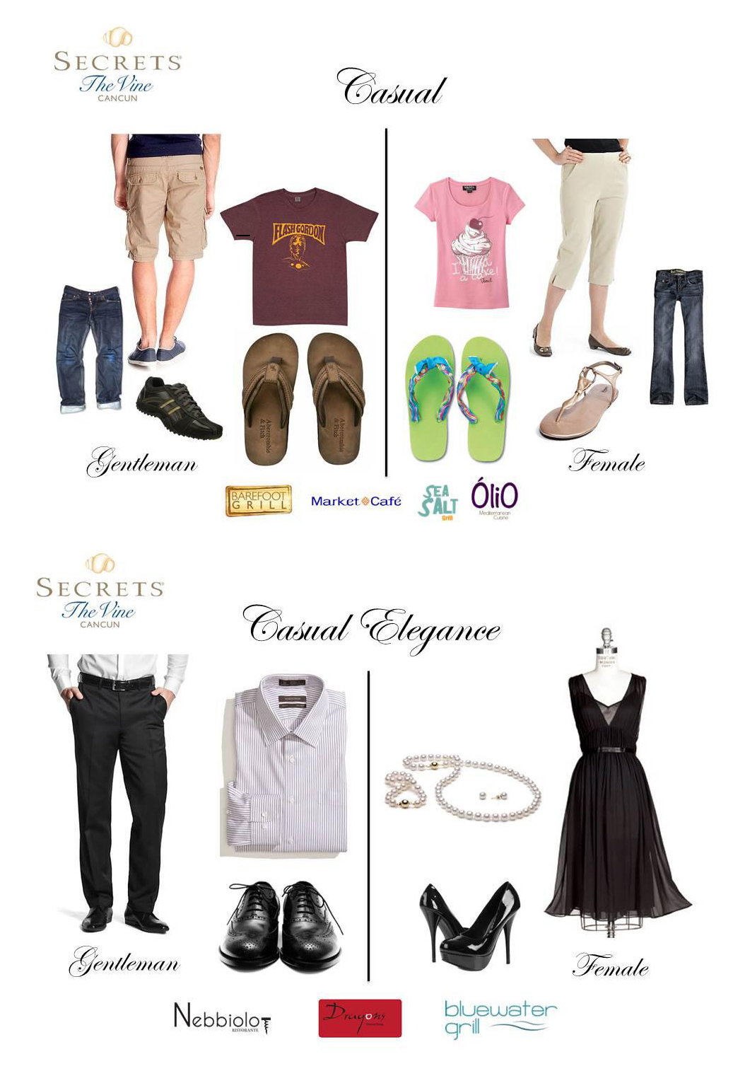 elegant casual dress code